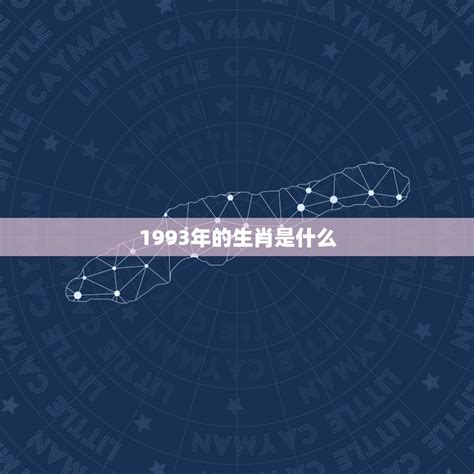 1993生肖五行|1993是什么命五行属性